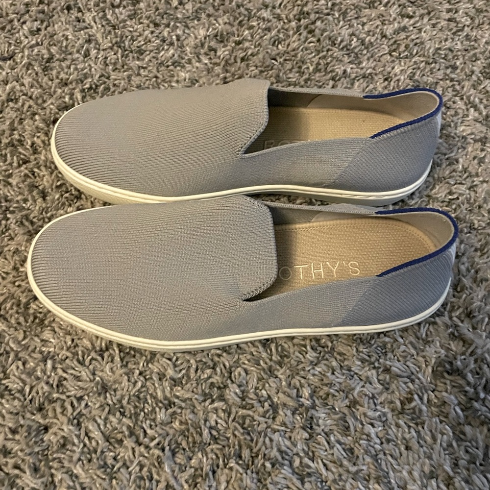 Rothy’s Slip On Sneaker Gray. 7.5